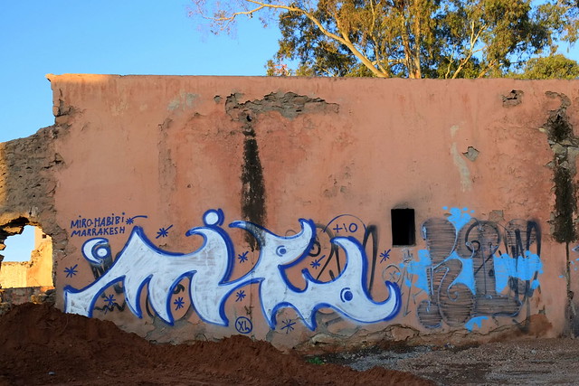 graffiti | miro | marrakech . feb 2014