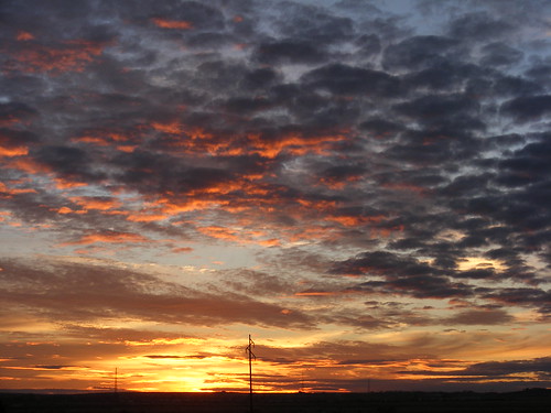 sunset orange yellow clouds day great finepix fujifilm s700 wayoutwest roswellnm pwpartlycloudy