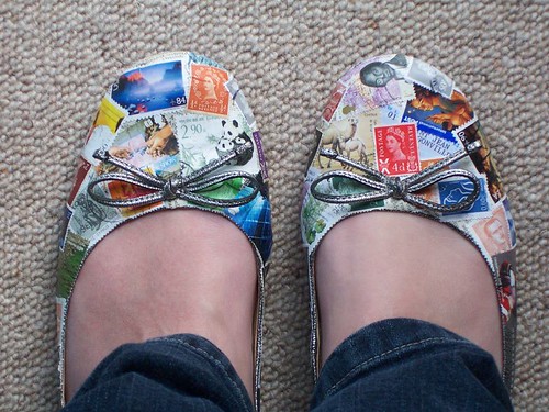 Collage shoes