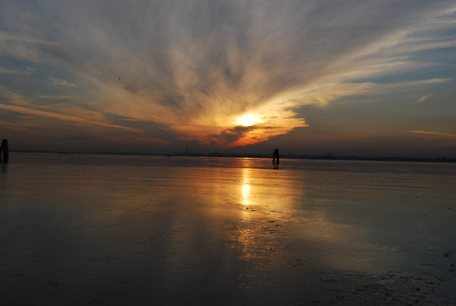 venice sunrise landscape san alba lagoon laguna venezia mornign giuliano mattina sangiuliano