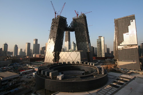 china architecture construction beijing engineering cctv remkoolhaas cbd 北京 oma 中国 1022mm 2007 arup 中央电视台