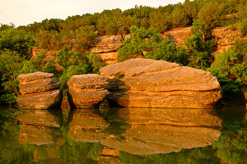 water sunrise river us rocks texas tx kayaking rockformations mineralwells brazosriver