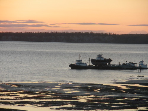 sunset alaska dusk anchorage mountforaker