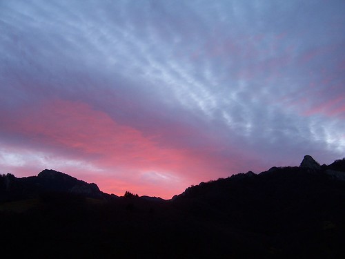 sunset sky españa naturaleza mountains nature landscape atardecer spain asturias paisaje cielo ocaso montañas caso caleao