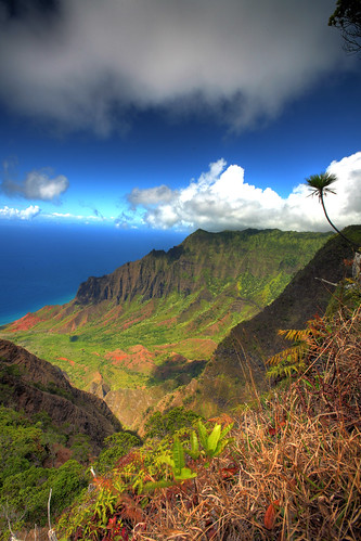 blue vacation mountain green clouds hawaii honeymoon wideangle cliffs kauai kalalauvalley 5d hi kalalau range hdr napali kalalaulookout napalicoast napalicliffs kaldoon onlythebestare 1635mmlii