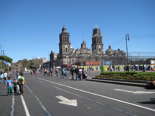 city mexico catedral zócalo nomádico