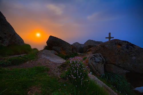sunset landscape spain galicia hdr prior 3xp tthdr