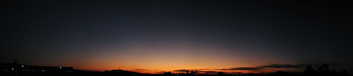 sunset sky panorama orange japan 日本 toyama tonami 富山 砺波
