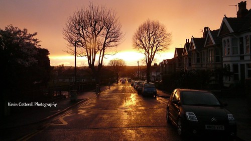 road street uk trees sunset england sky silhouette reflections bristol panasonic filton southgloucestershire dmcfz18 panasonicdmcfz18 charborough