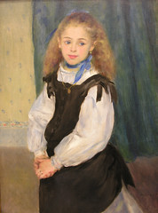 Pierre-Auguste Renoir: Portrait of Mlle Legrand (1875)