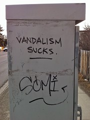 Vandalism sucks