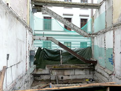 Demolished building, Mazā Peitavas iela / Kalēju iela, Rīga