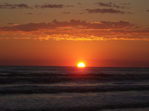 ocean sunrise padreisland