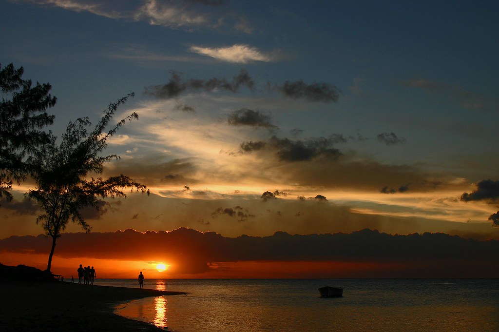 exotic holiday destination - Sunset Mauritius