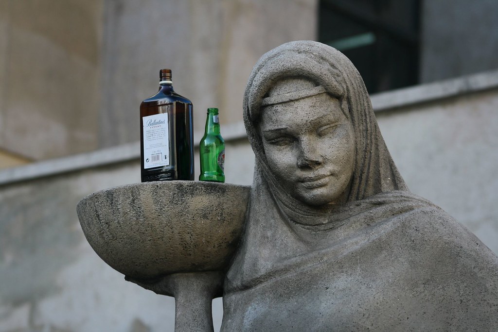 Alcoholic Statue
