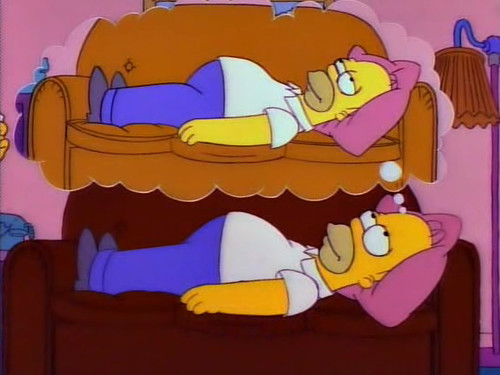 Homer In Bed Flickr Photo Sharing.