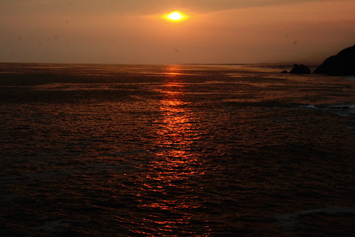 sunset sea sun sol geotagged mexico atardecer mar oaxaca mazunte puestadesol geo:lat=15659321 geo:lon=96557121