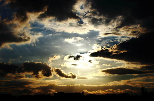 sunset summer sky sun clouds sunrise germany dawn dusk mainz dominiksteinmetzler