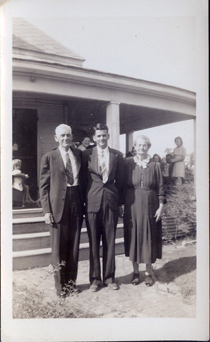 Uncle Willie and Aunt Mary and son. In  Alabama