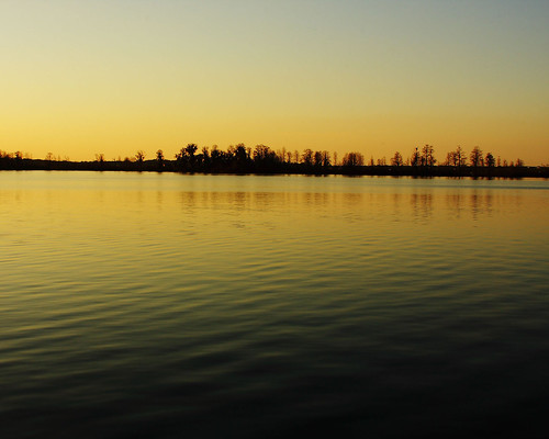 sunset lake endoftheday