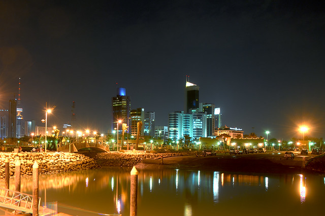 Kuwait City at Night | Flickr - Photo Sharing!