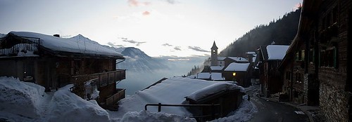 winter sunset panorama mountains alps alpes canon eos schweiz switzerland evening abend sonnenuntergang suisse swiss alpen svizzera alpi wallis valais bergdorf 30d 1755is rhonetal gnoggerbärg guttet