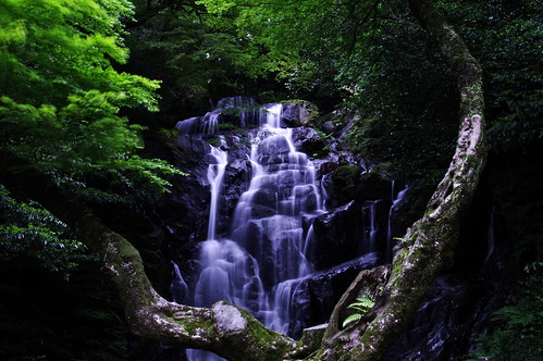 waterfalls 白糸の滝 滝 福岡 k7 瀧 糸島半島 前原市 萬龍楓