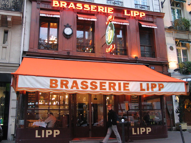 154-or-Brasserie-Lipp-Bd-St-Germain-Paris | Flickr - Photo Sharing!