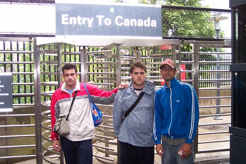 Paso fronterizo (caminando) de USA a Canadá