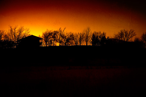 sunset oklahoma photoshop nikon porter d40 acreestudios