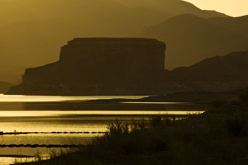 vacation arizona lake yellow sunrise landscape utah desert vivid lakemead templebar
