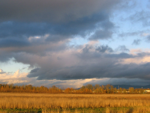 november sunset sky clouds oregon evening eugene thatfield