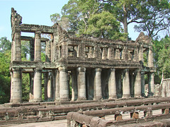 Salle hypostyle du Preah Khan