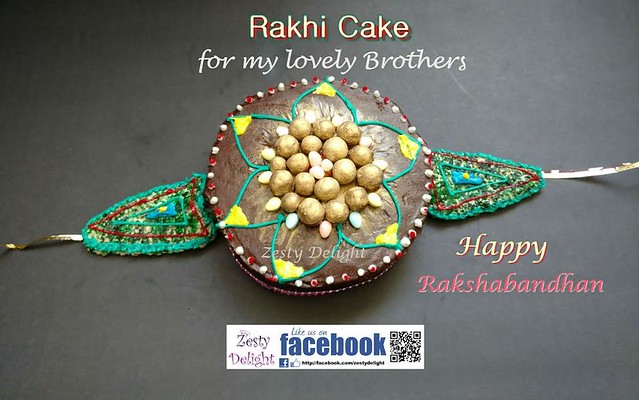 RakshaBandan Cake by Ankita Jain of Zesty Delight