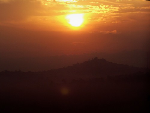 africa city morning travel sunrise hills uganda kampala geoafrica