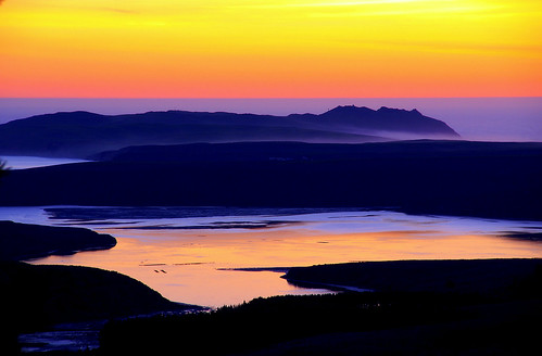 sunset pointreyesnationalseashore mtvision drakesbay pointreyes marincounty california landscape peninsula 2008 sonydlsra100