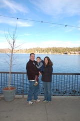 The family at Lake Arrowhead