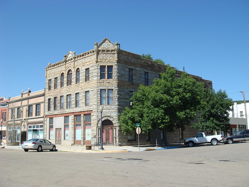 newmexico buildings downtown raton architectural historic architettura palazzi streettrees onstreetparking