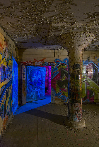 urban abandoned night ruins flickr texas meetup fort packing meat worth swift exploration urbex