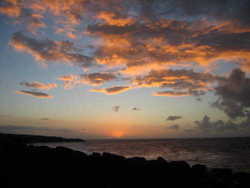 sunset hawaii bigisland kohala