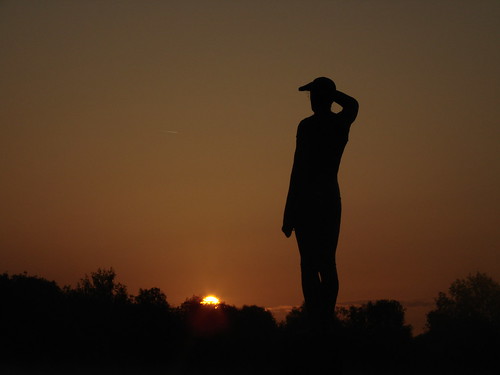 sunrise antony peterborough gormley