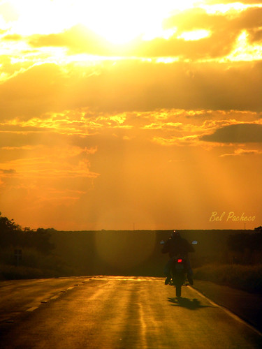 pordosol sol canon powershot estrada moto s5is flickrbr olharbrasileiro