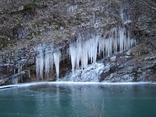 winter ice creek pennsylvania