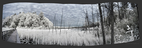 park panorama lake infrared provincial kettles awenda
