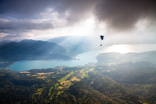 alps annecy france hautsavoie clouds europe flying lake landscape paragliding sky tandem alex auvergnerhônealpes