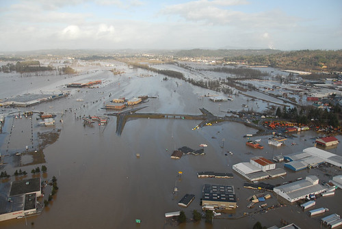 water washington highway i5 flood aerial interstate chehalis wsdot