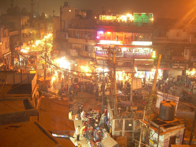 India - Delhi - 006 - Paharganj Main Bazaar during a Sikh fesitval