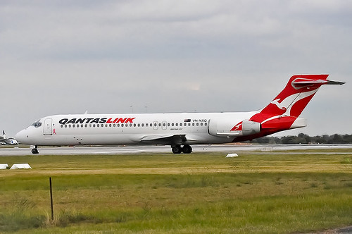 Qantas Airways Boeing 717 VH-NXQ (New Livery)