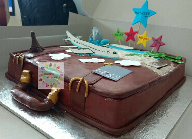 Suitcase Cake by Chandan Rathaur of Frosting Flavours