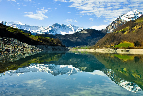 lake reflection nature water switzerland see spring day suisse swiss lungern tmba updatecollection magicunicornverybest pwpartlycloudy